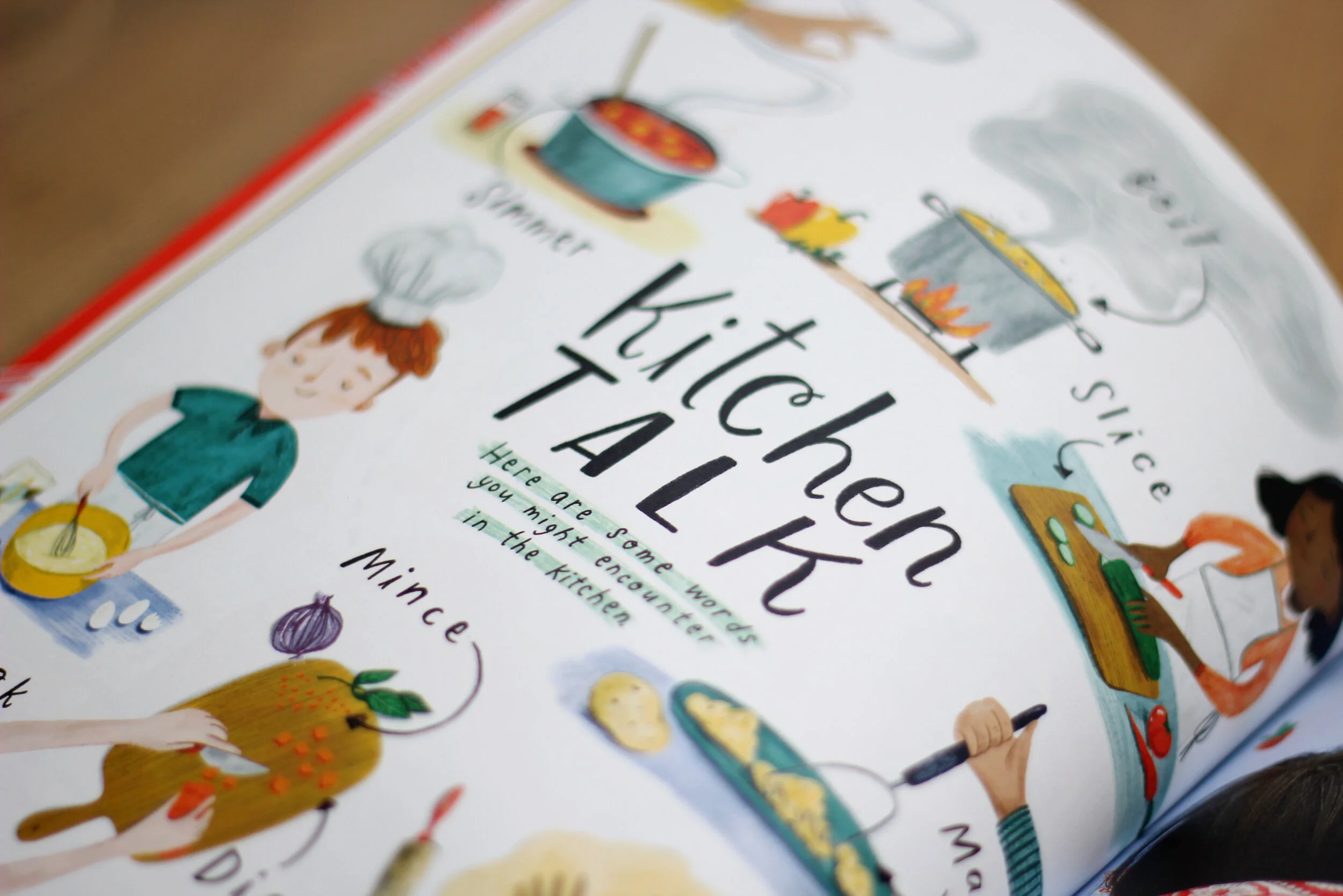 Kitchen Glossary illustration for Bravery Magazine