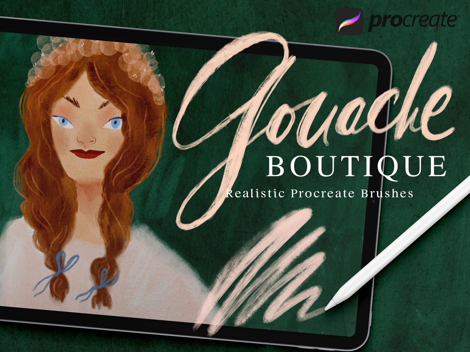 Gouache Boutique Procreate Brushes — Shelly Laslo Illustration