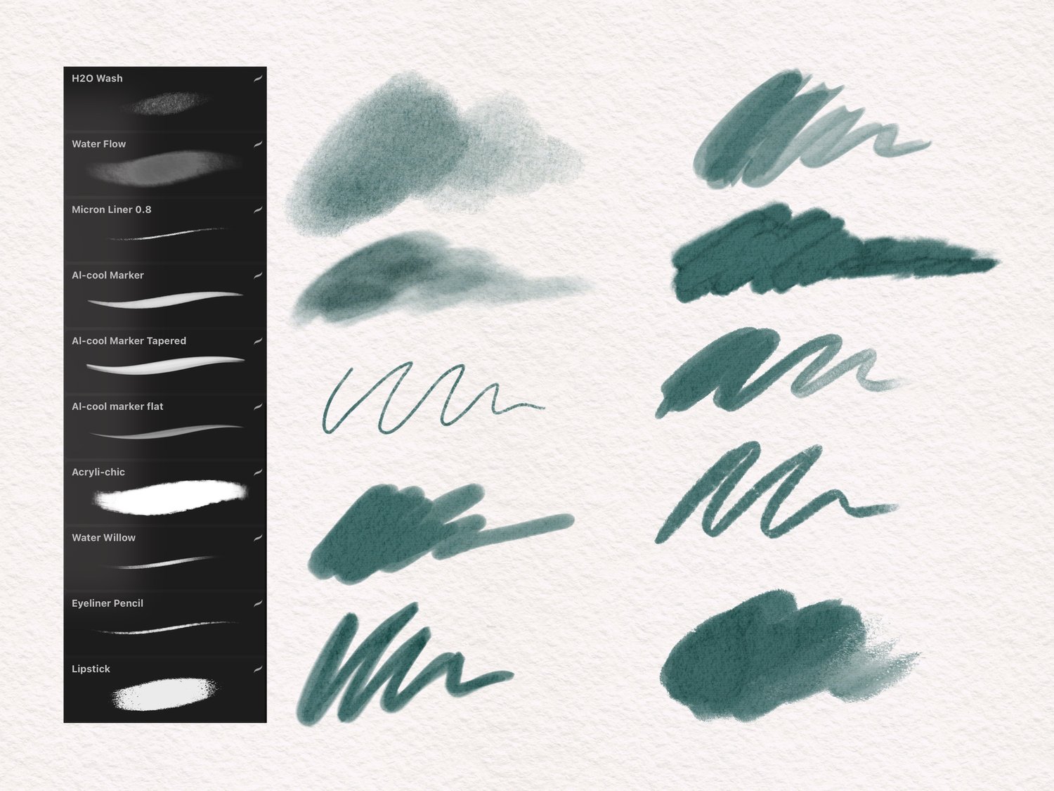 Gouache Boutique Procreate Brushes — Shelly Laslo Illustration