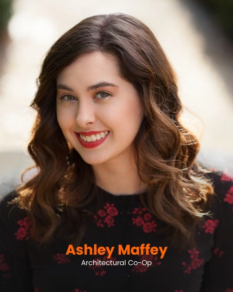We're excited to welcome two rising stars to ACS!

Ashley Maffey joins our Cincinnati office as our newest co-op, bringing hands-on experience in architecture, engineering, and VDC, along with a strong academic background from the University of Cinci