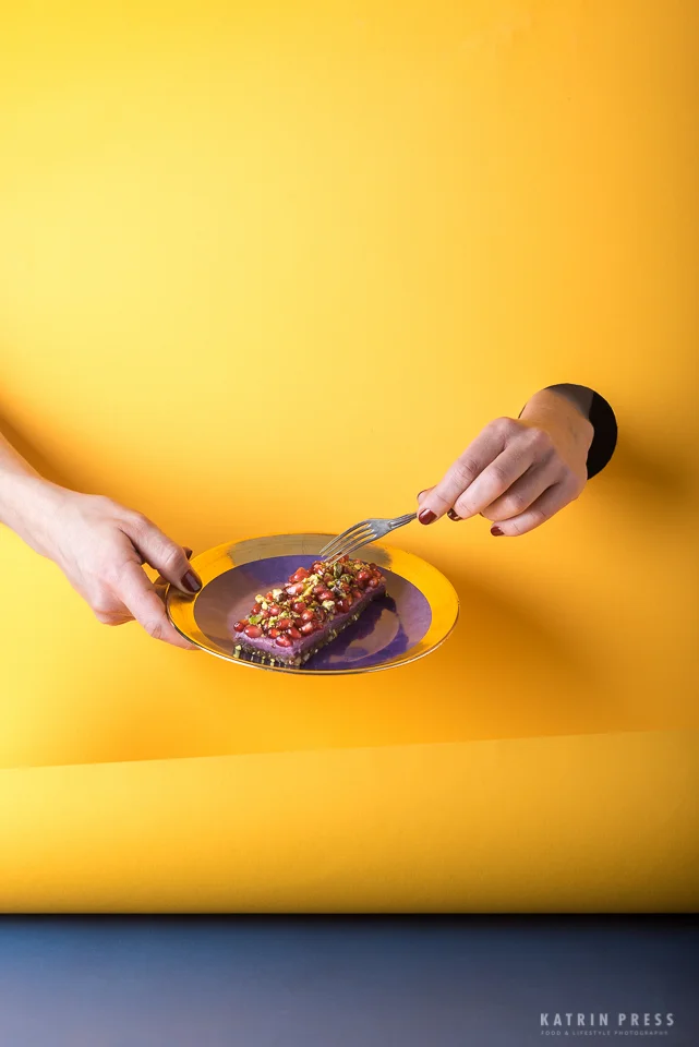 fresh snacks vegetarian food magazine layout Katrin Press food photography