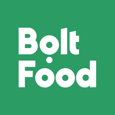 Bolt Food logo on a green background