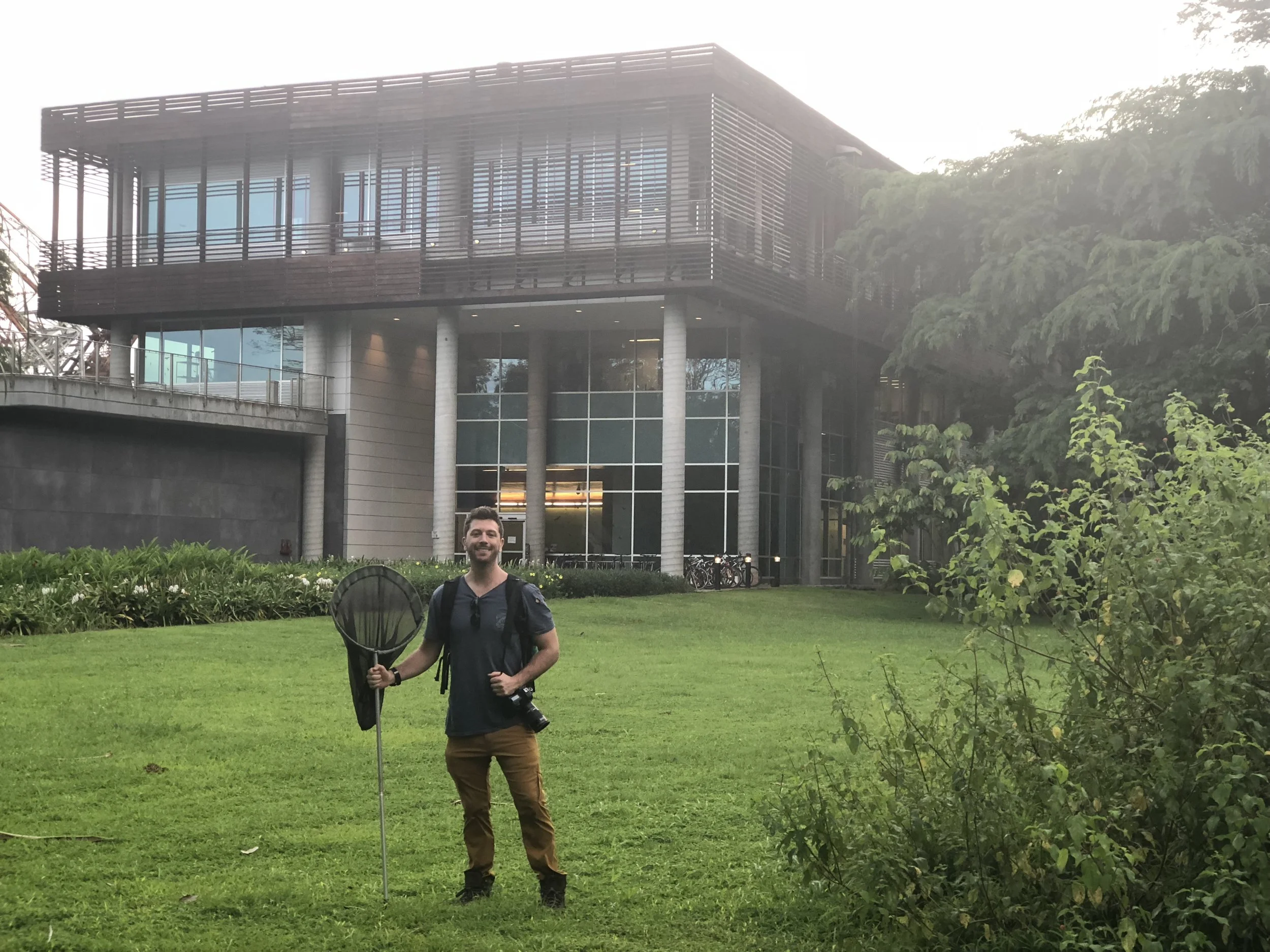 First visit to the Smithsonian Tropical Research Institute, Gamboa Panama