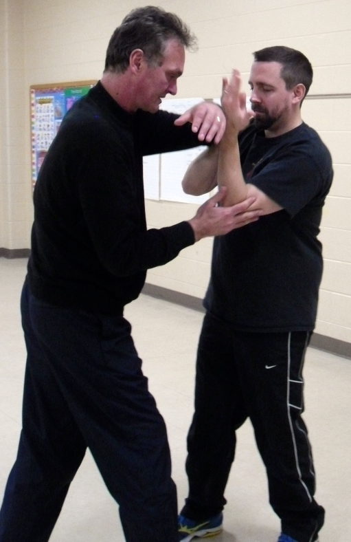 Adult kung fu class