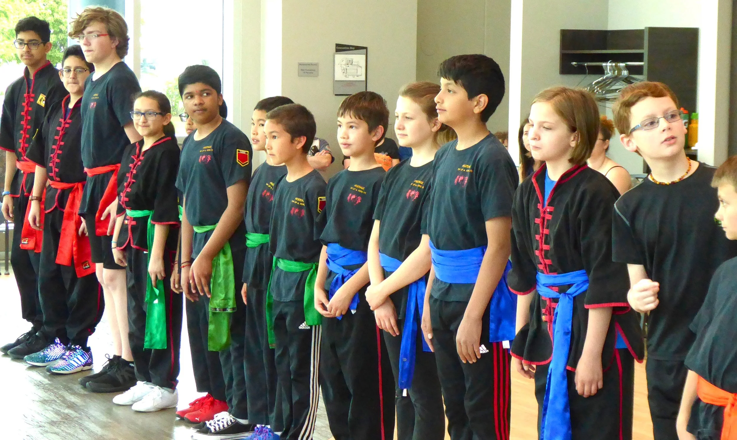 Kids kung fu class, aurora illinois