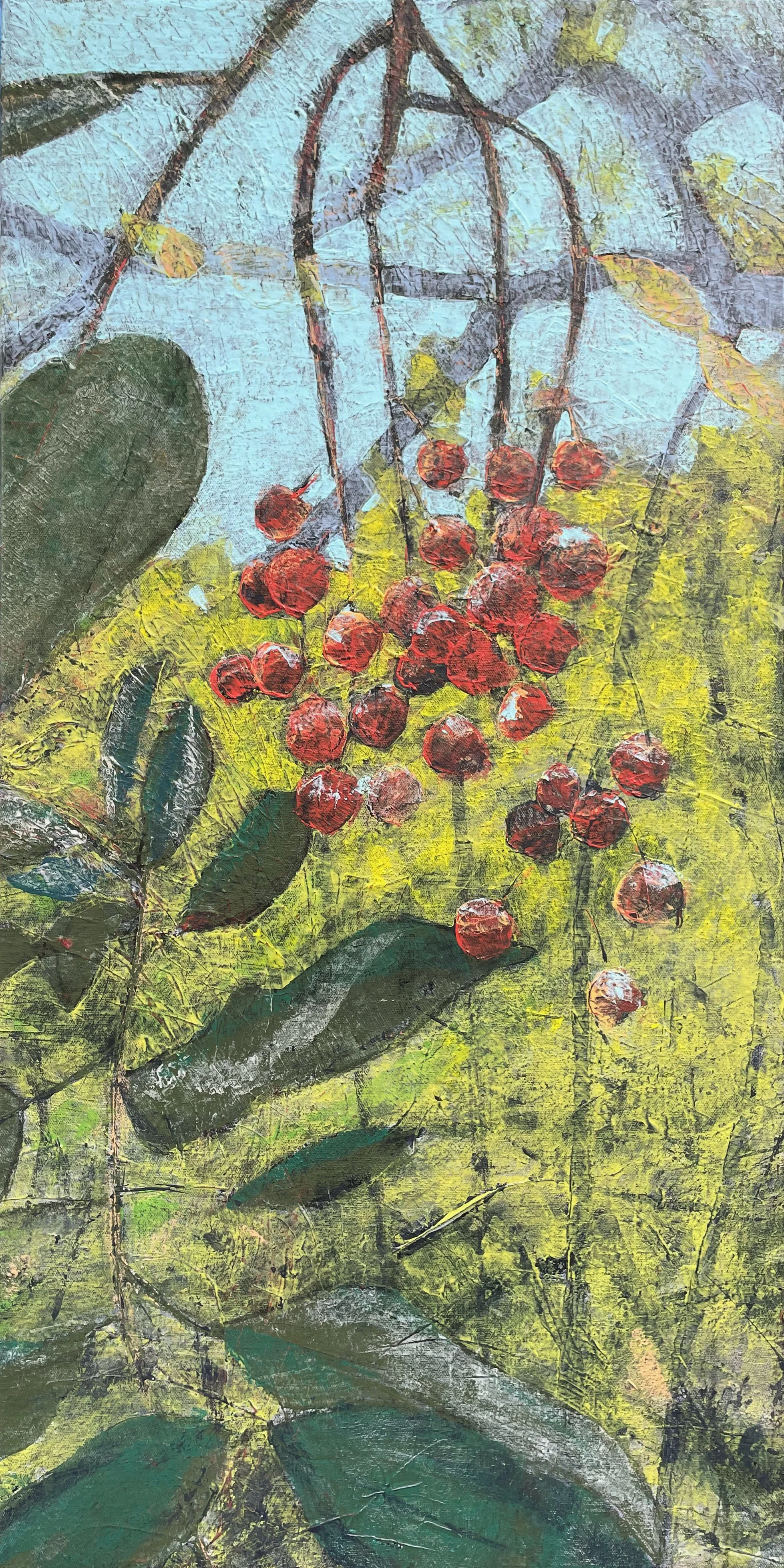 Forest Bounty
Acrylic on canvas, 30x15
$900