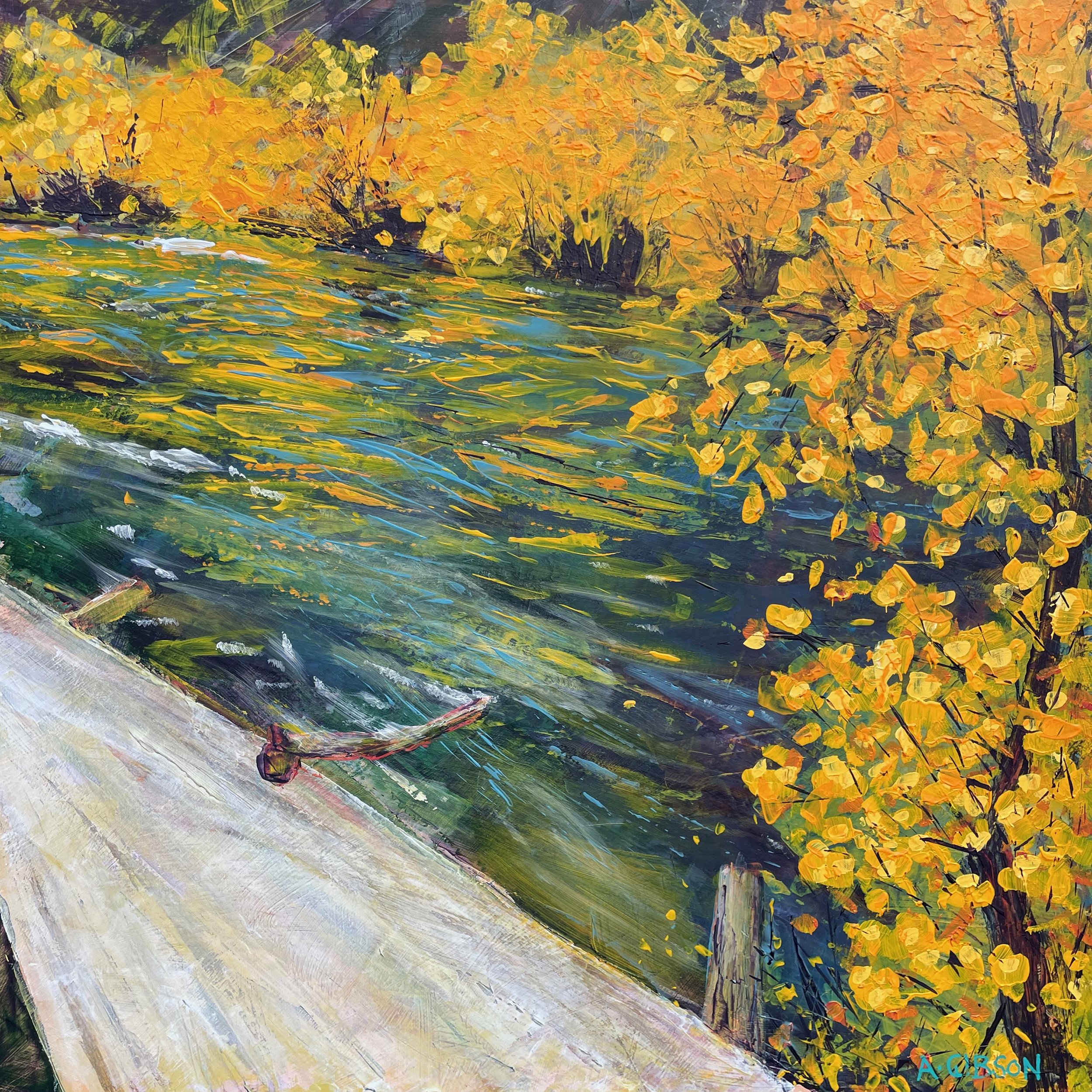 Amber Waves, acrylic, 20x20 inches
$875, click image for more details
