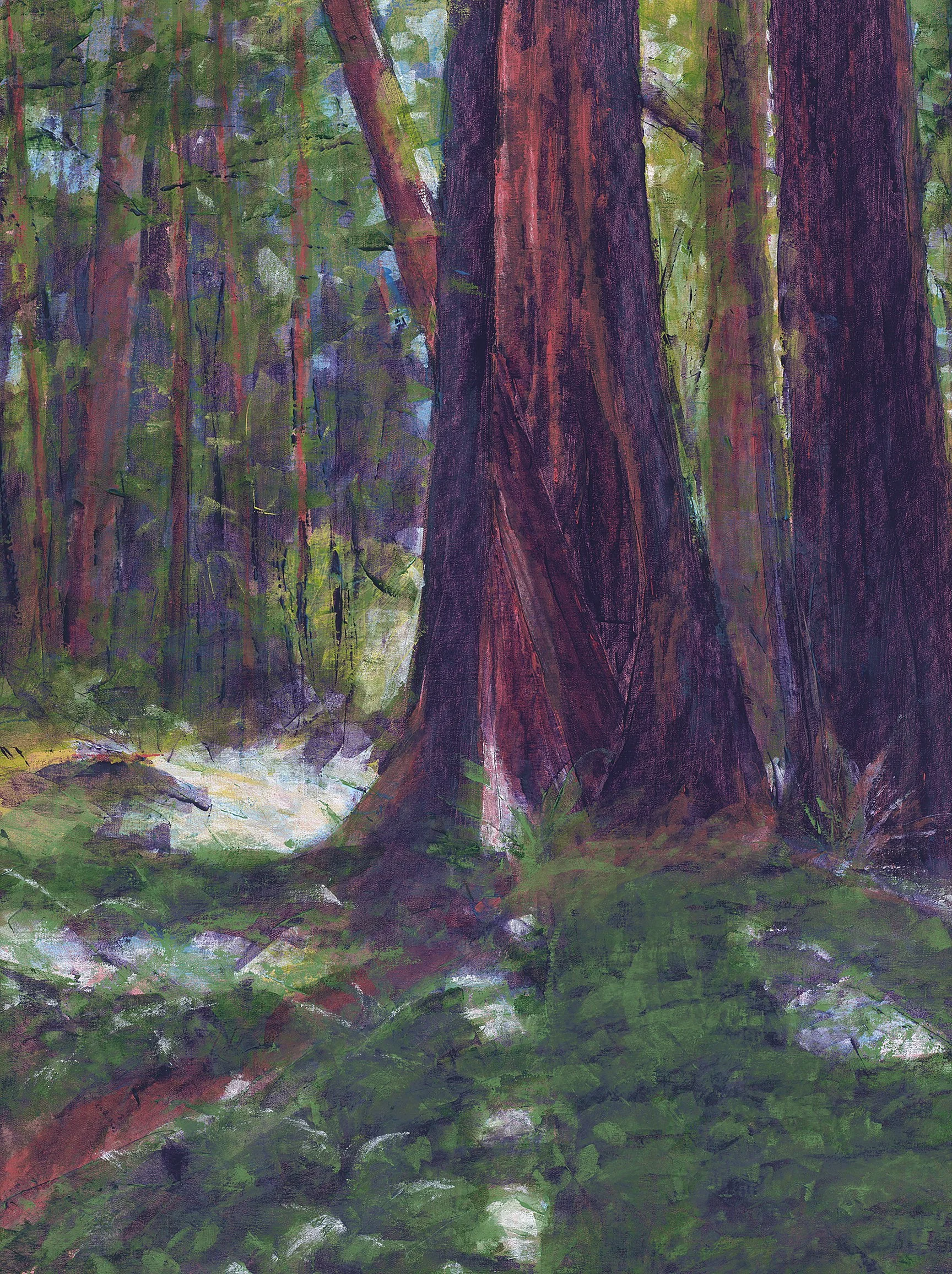 The Matriarch, acrylic, 40x30 inches, SOLD
