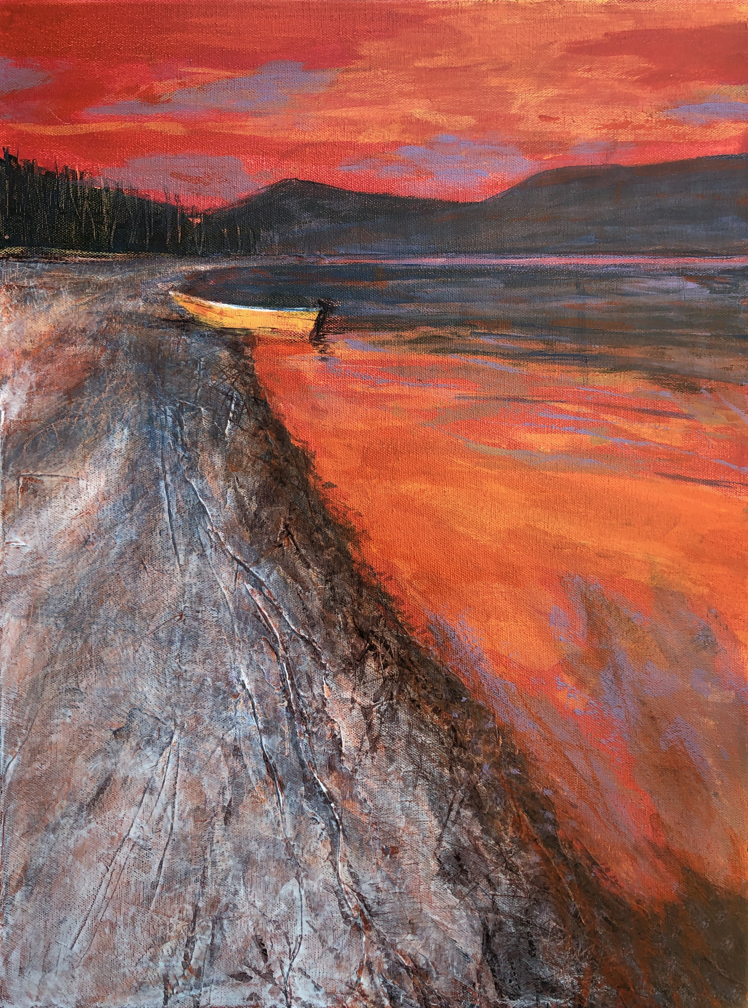 Red Sky at Night – East Lake