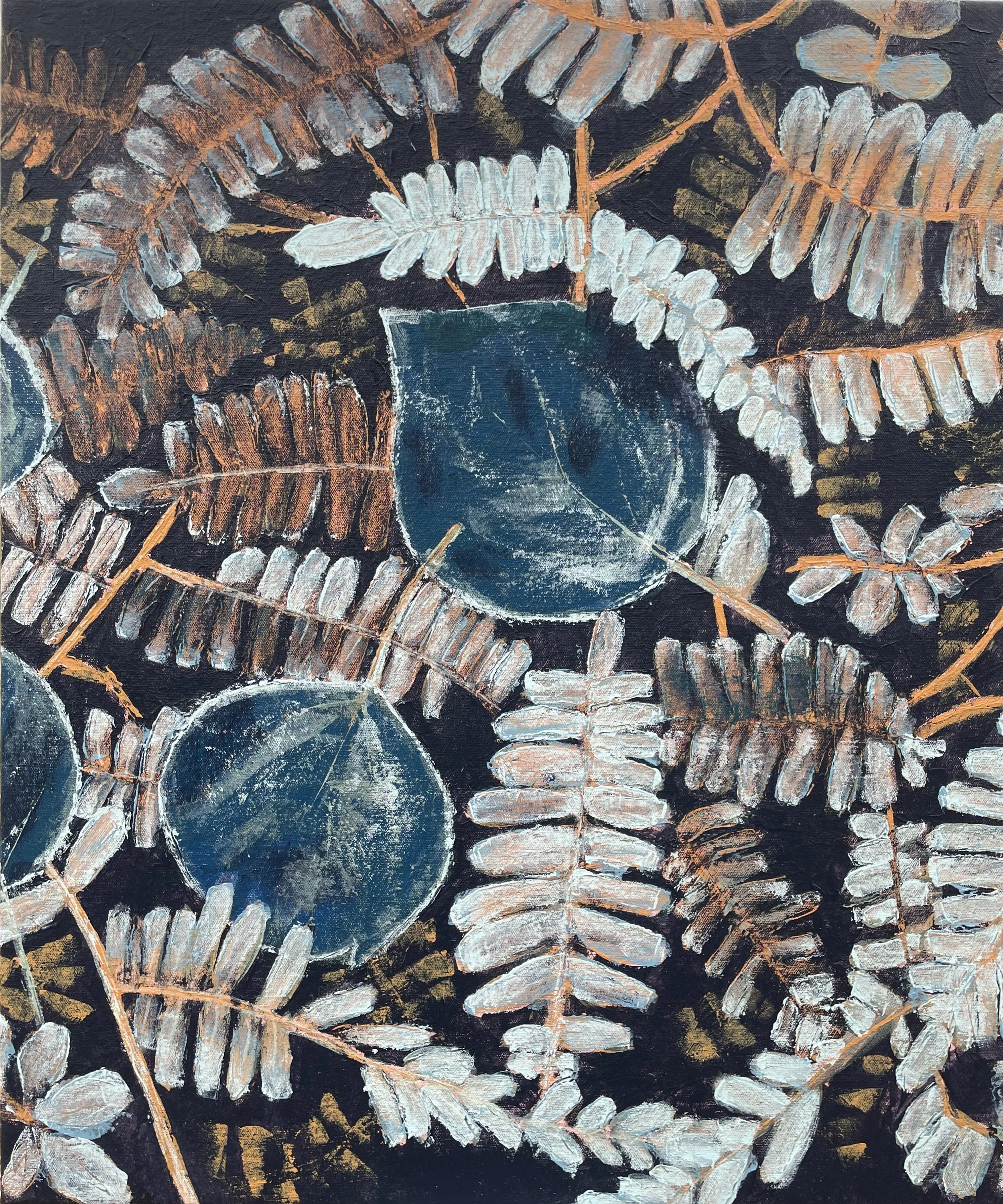 Frosted Carpet, acrylic on canvas, 24x20
$960