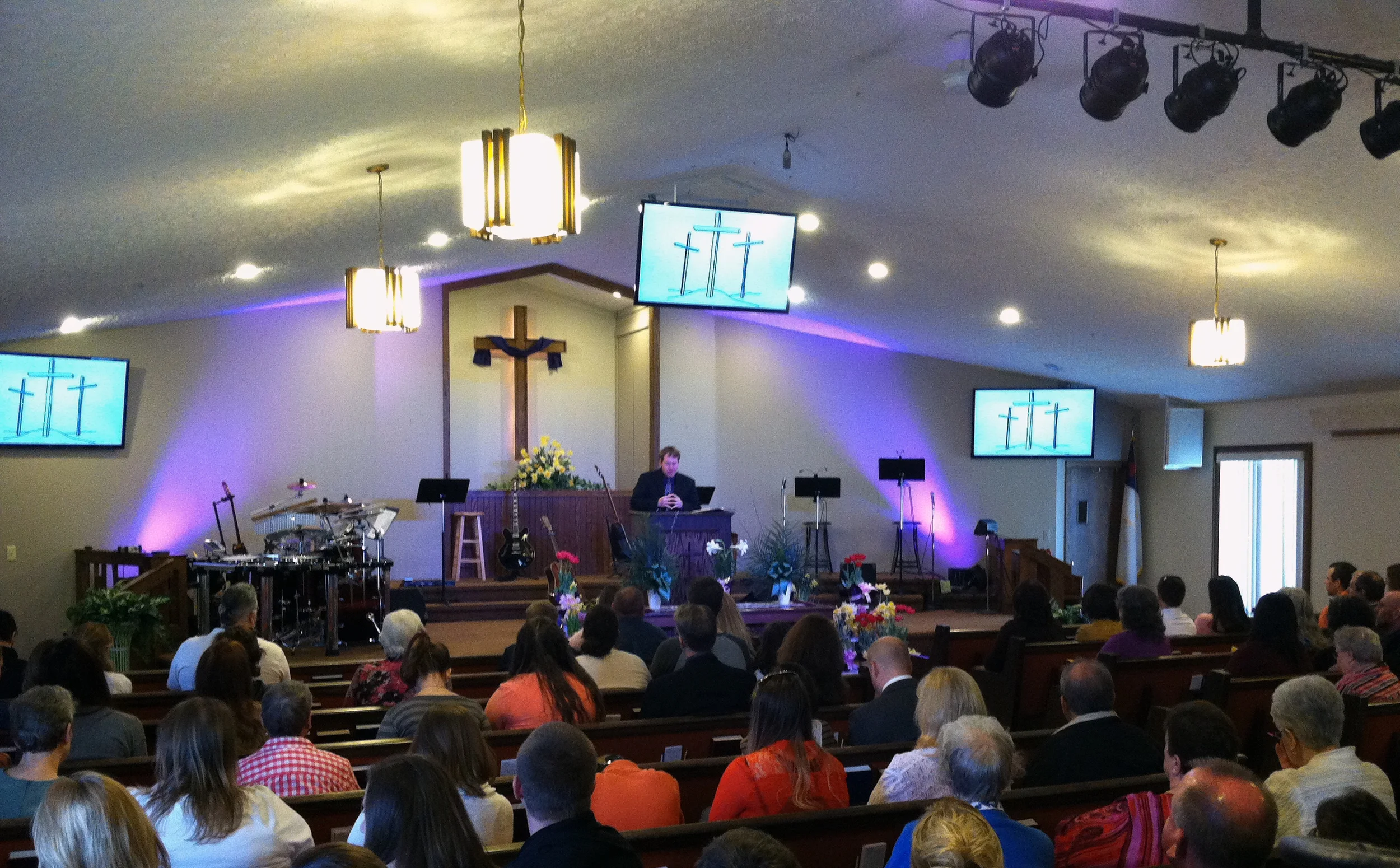 Sunday morning service