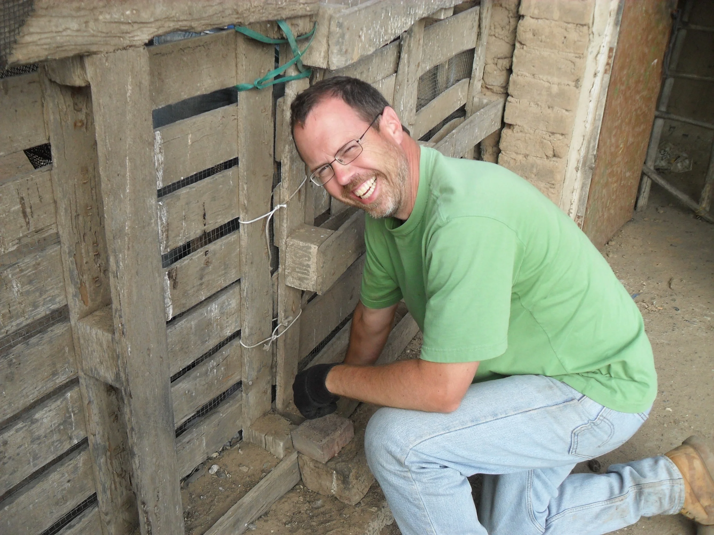 construction during short-term mission trip to peru - summer 2014