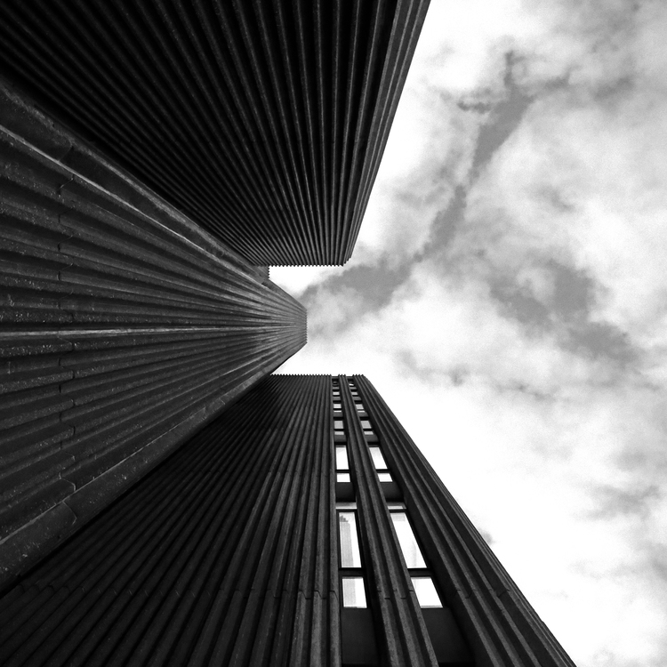 London, 2016. Don't look down. Look up.