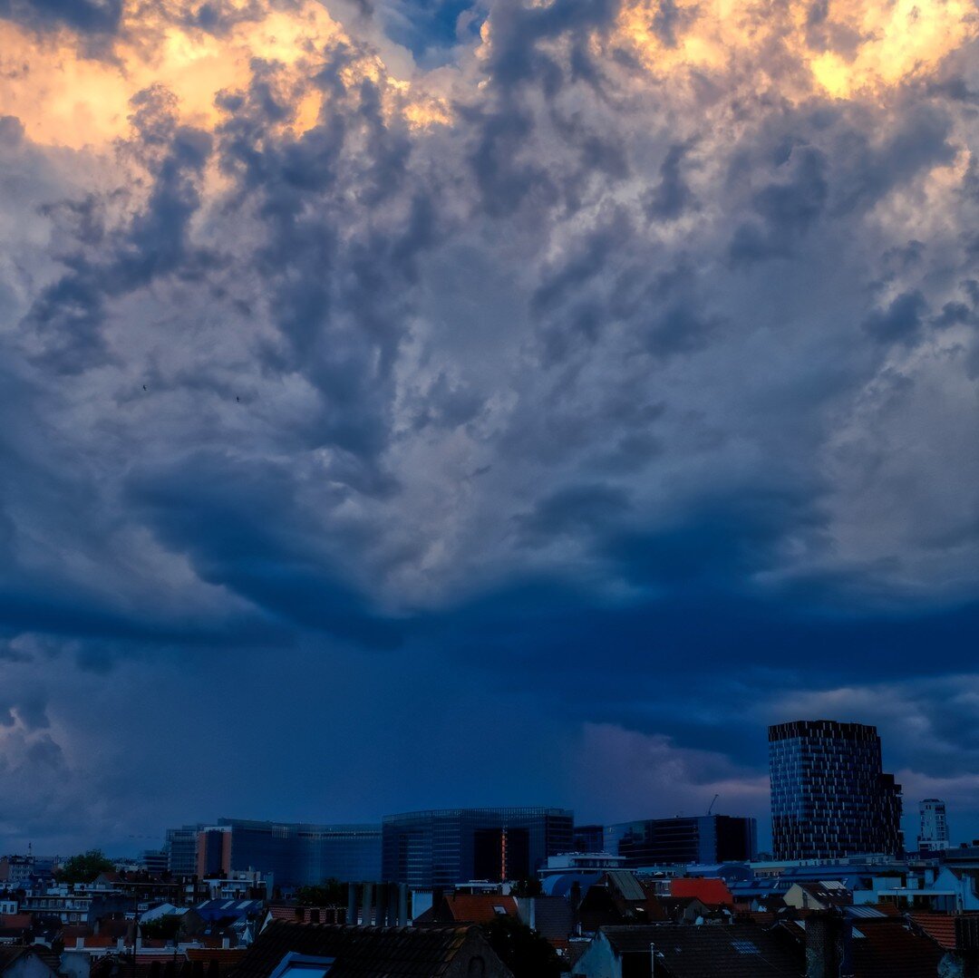 Sous une nu&eacute;e d'orage, cueillir les mouvements de la Nature.
Eloge de l&rsquo;&eacute;vanescence : les choses ne durent qu&rsquo;un instant.
Tout est si pr&eacute;sent et pourtant rien n&rsquo;est fixe.

__
~ #brussels #bruxelles #belgium #ige