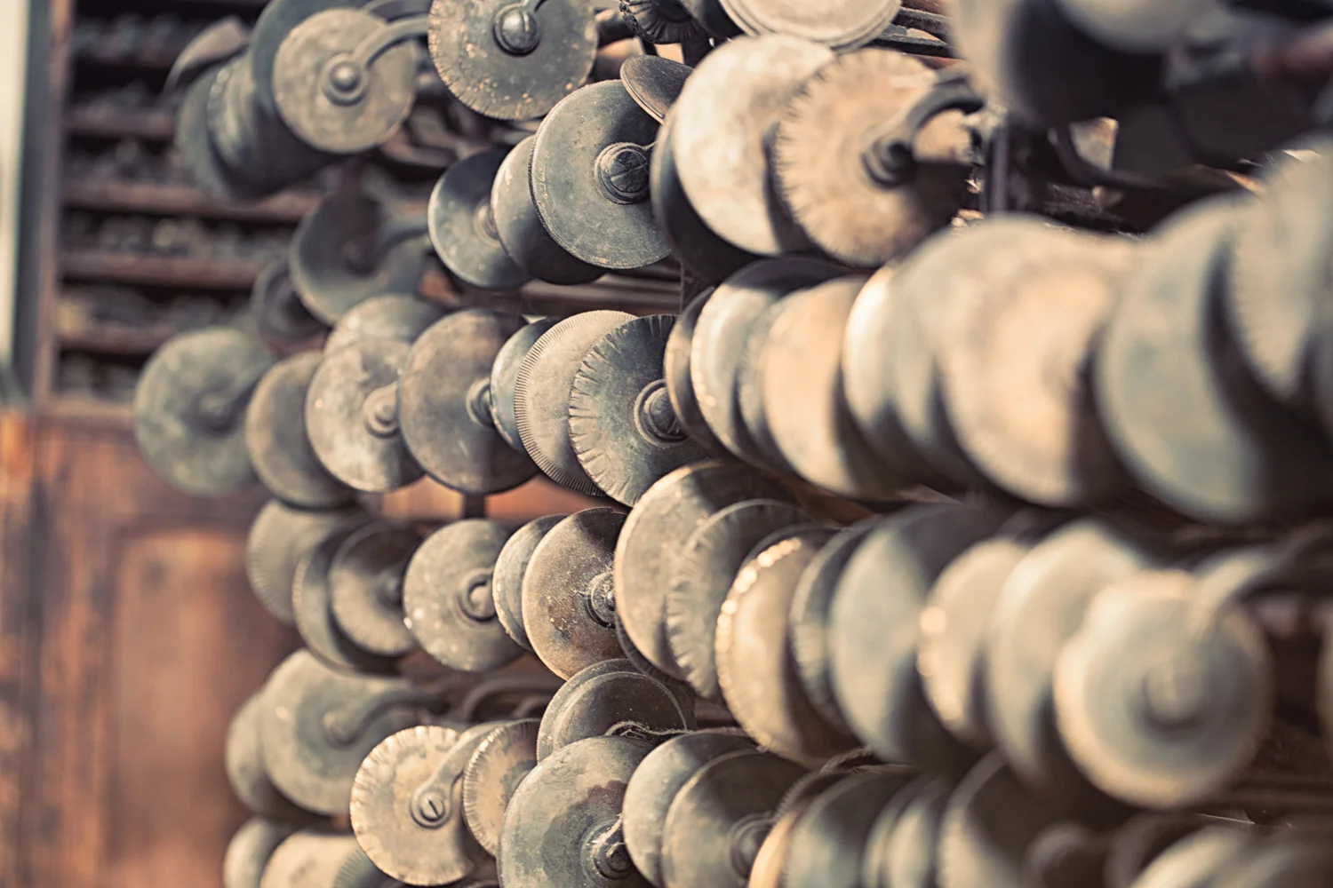 The tools @ George Bayntun Bindery