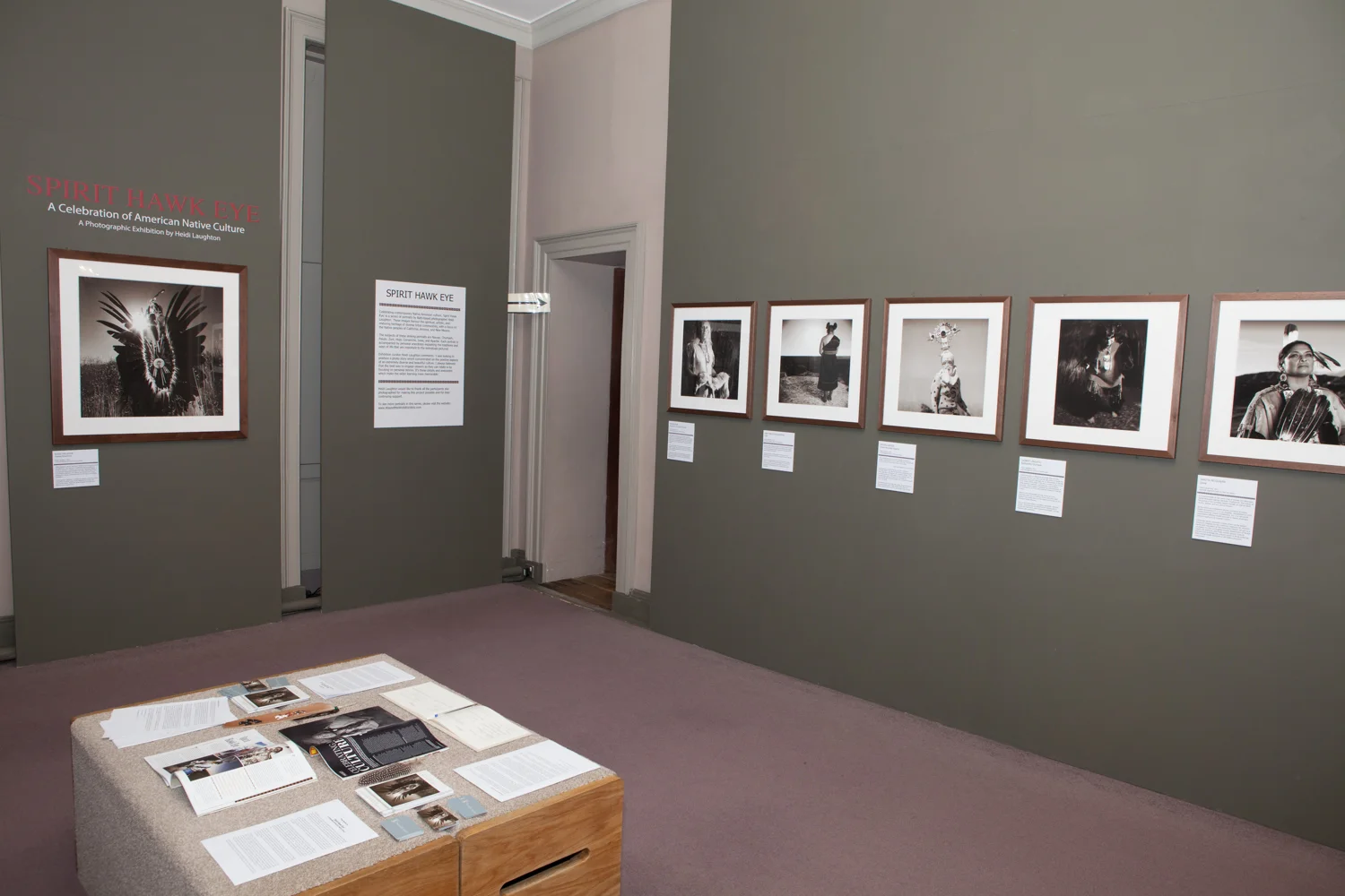 Spirit Hawk Eye Exhibition at the American Museum, Claverton, near Bath, UK