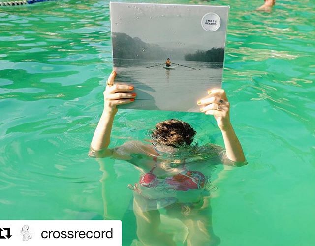 #Repost @crossrecord
・・・
I release you, Cross Record彡彡彡! Please buy it. .
.
.
Endless love and appreciation to all who made this possible, and to my friend Marlon for snapping this pic of me in my happy place yesterday getting this record all wet.