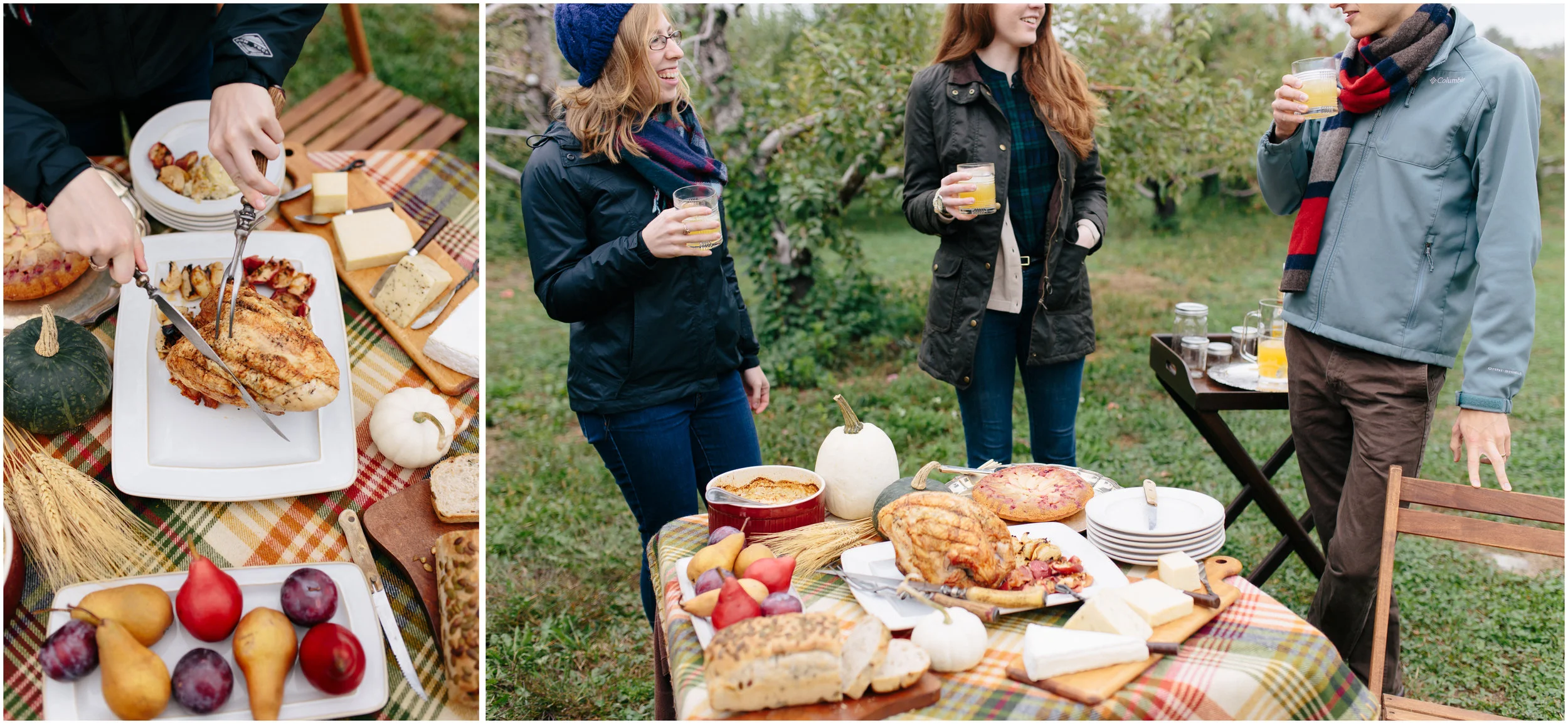 Food, people, drinks, tequila, cocktails, chicken, pears, roasted apples, onions, Barbour, jackets, scarves, hats, fall, autumn