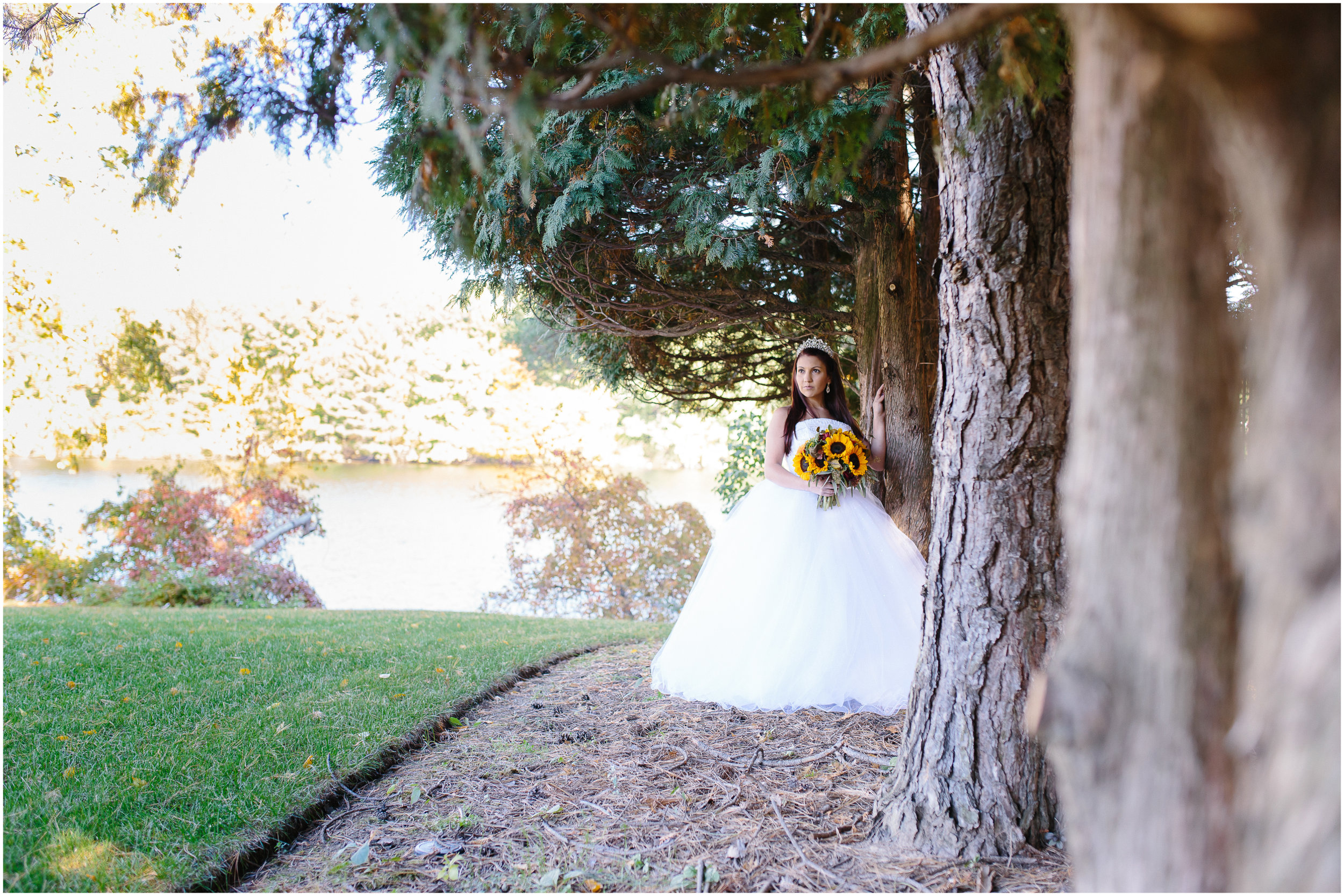 Ashleigh Laureen Photography Journalistic Fall Wedding in Hooksett, New Hampshire, Bride