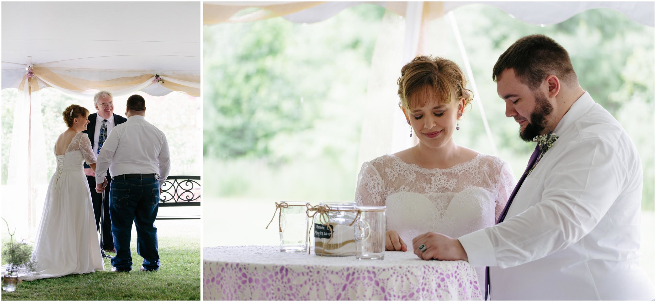 Charming Massachusetts countryside journalistic wedding by Ashleigh Laureen Photography - sands of unity, laughter