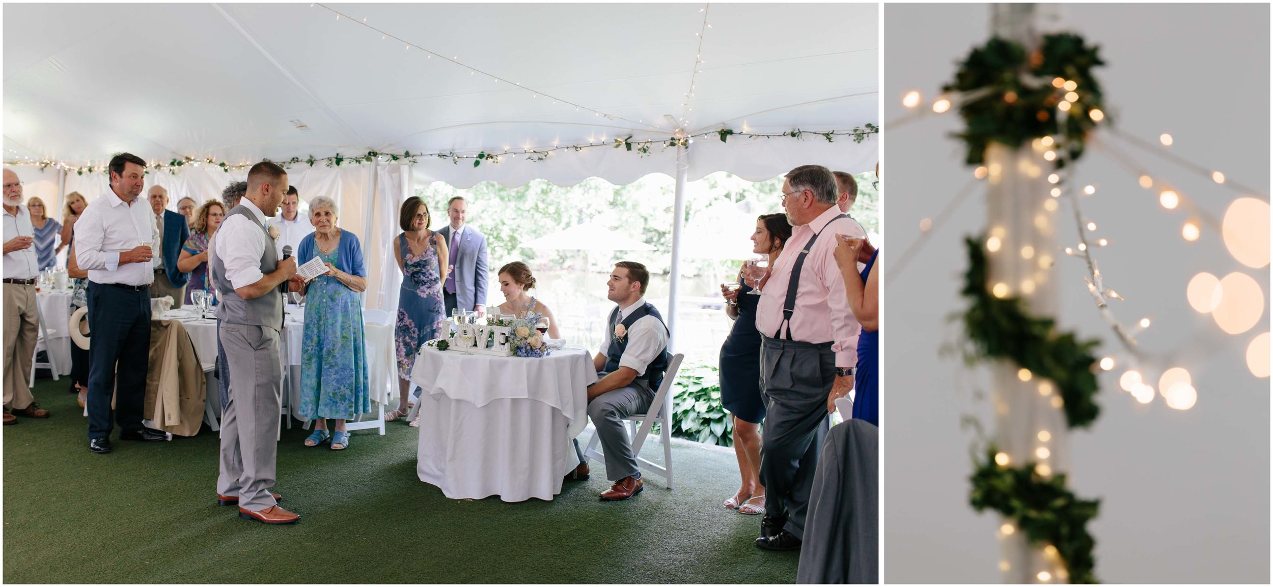 Sunny New Hampshire Summer Wedding at Mile Away Restaurant Milford