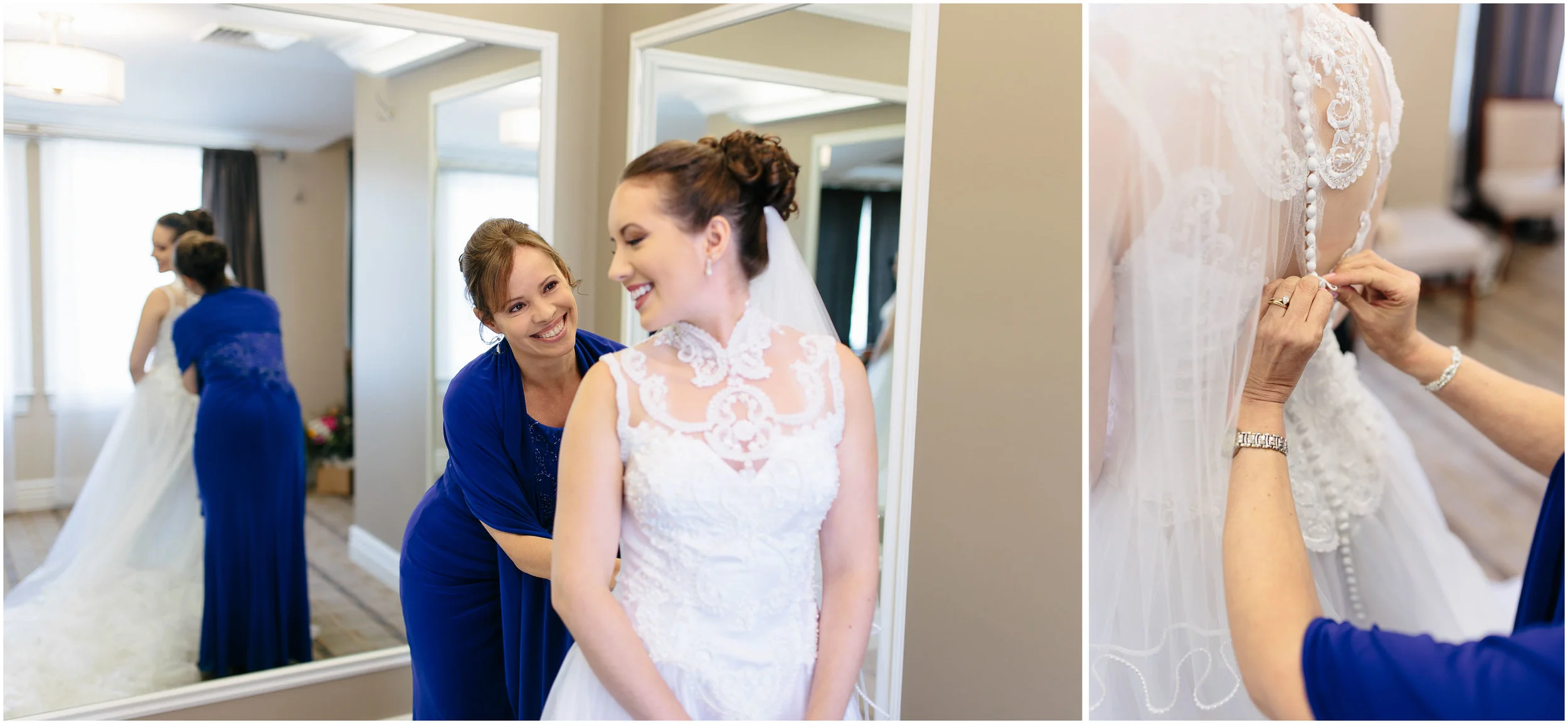Chic New Hampshire Wedding at Manchester Country Club Bedford - mother of the bride