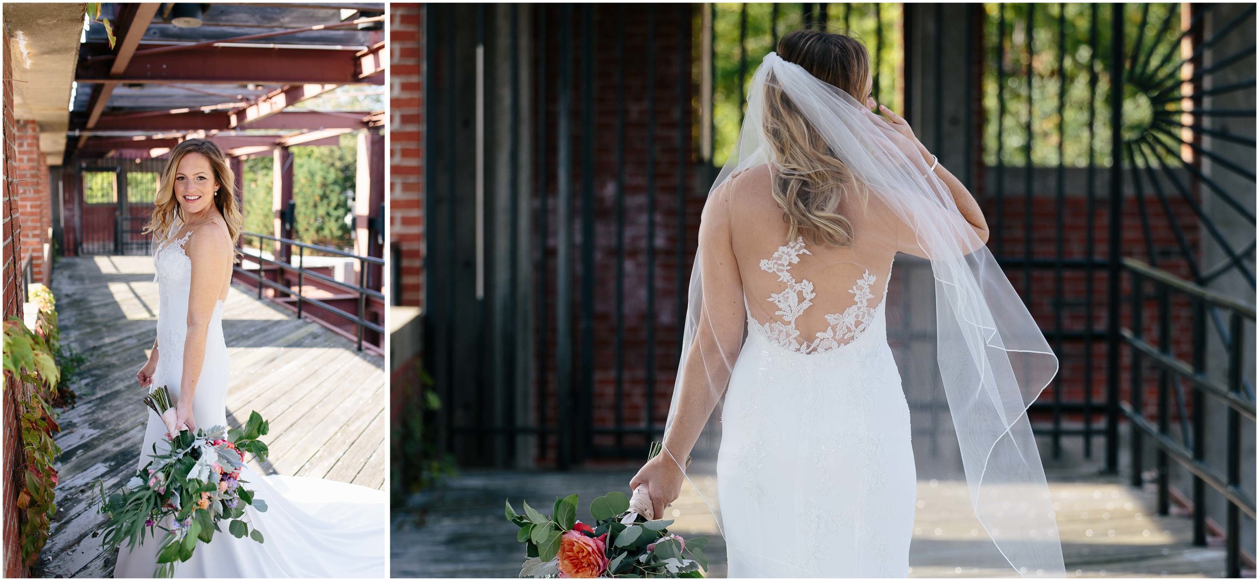 Nautical Massachusetts Jewish Wedding in the Boston Navy Yard bride