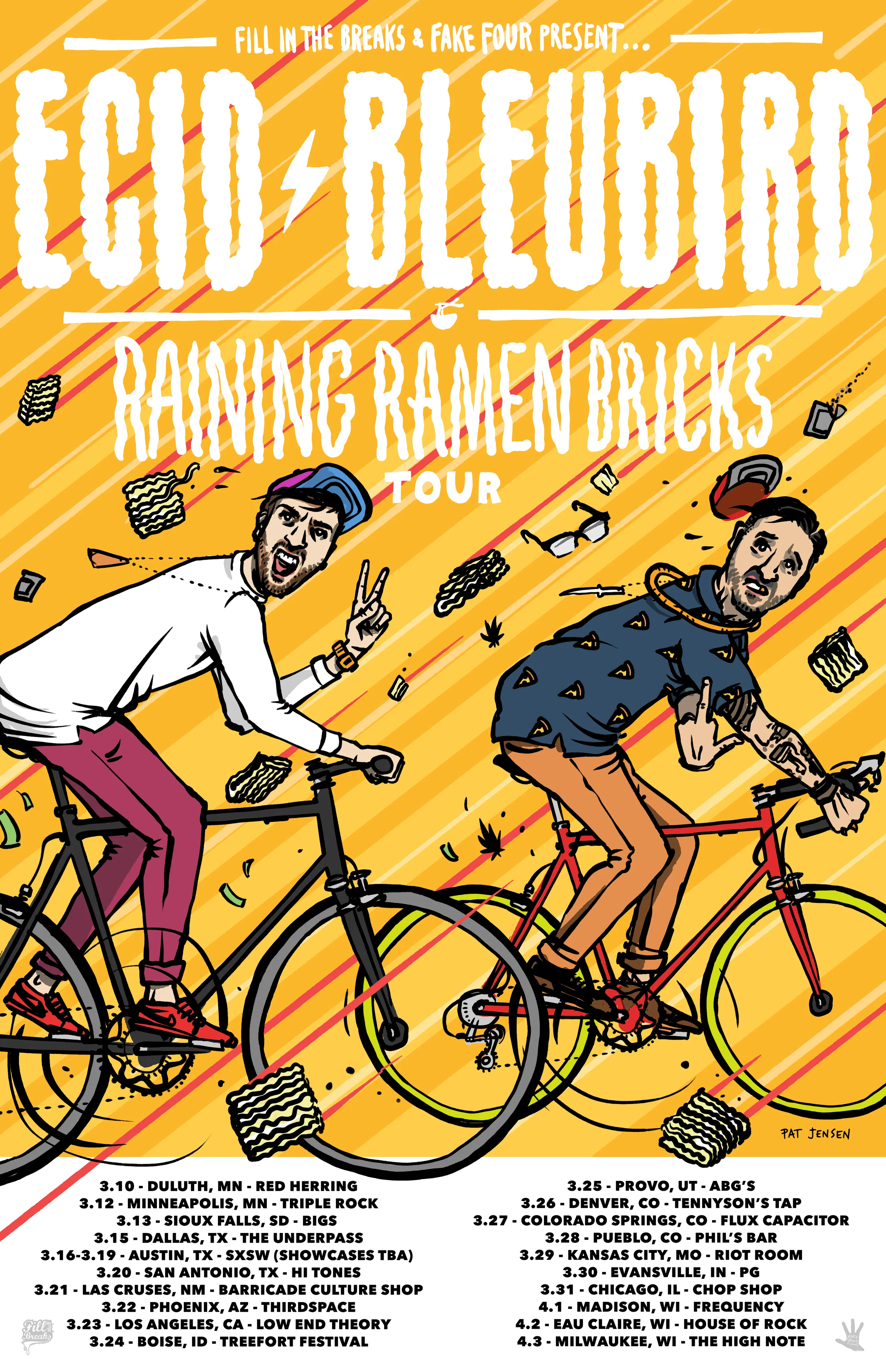 Raining Ramen Bricks Tour