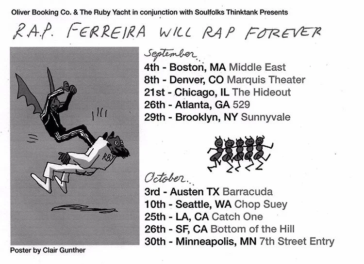 R.A.P. FERREIRA WILL RAP FOREVER