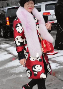 Image pulled from NYT NYFW 2015 fashion video, image by Bill Cunningham.