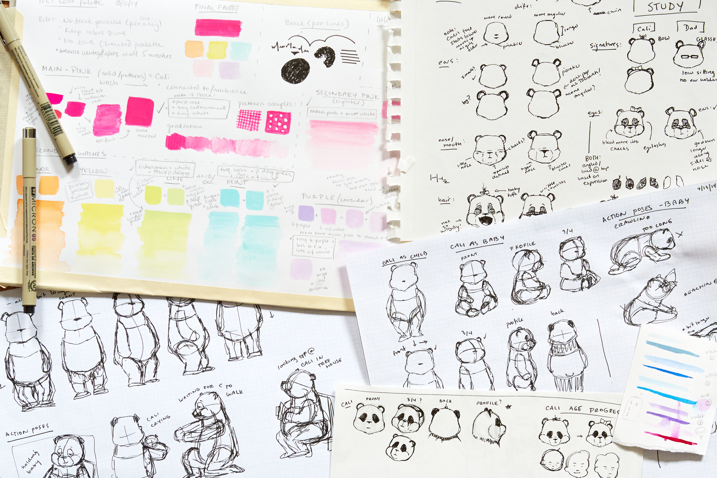 LoveDaddy_Brainstorm_Color&CharacterStudies.jpg