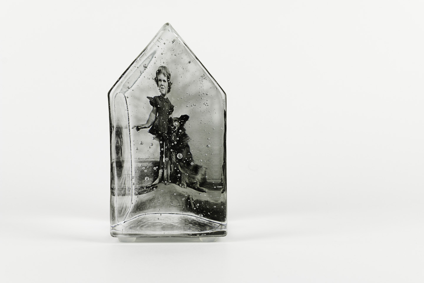  Teresa Batty  How the West Was Won, 2011  Photo-sensitized cast glass 