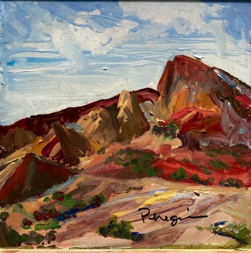 Debra Callahan JOHN’S PATH, 2019 Egg Tempura Jonesboro, AR