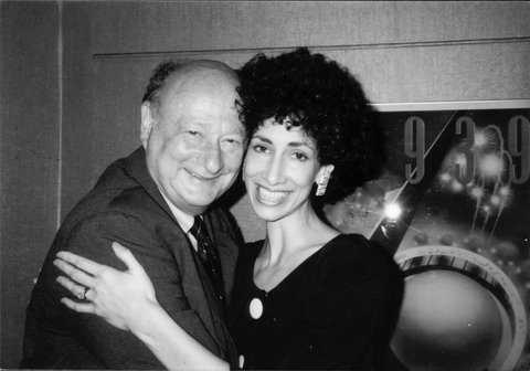 Rozanne Gold with Mayor Ed Koch, 1980