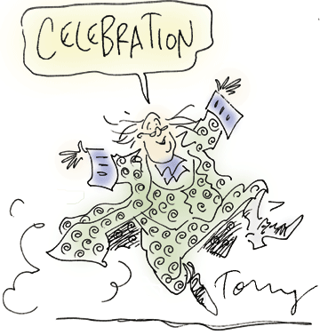  Illustrated by Tony Auth, 2004 Franklin Founders' Award Recipient