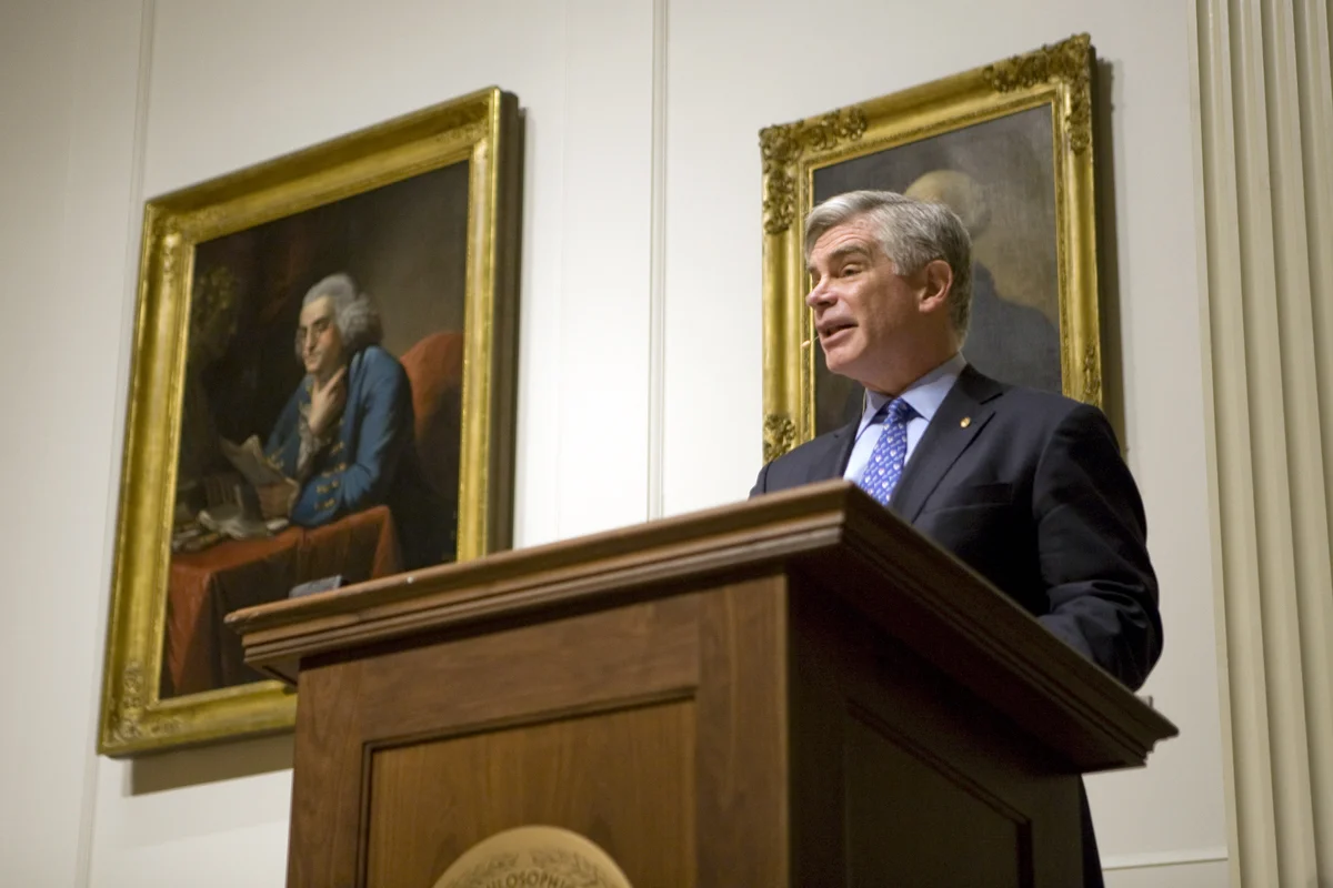 Dr. Patrick T. Harker, president of the Federal Reserve Bank of Philadelphia, speaking at the morning seminar