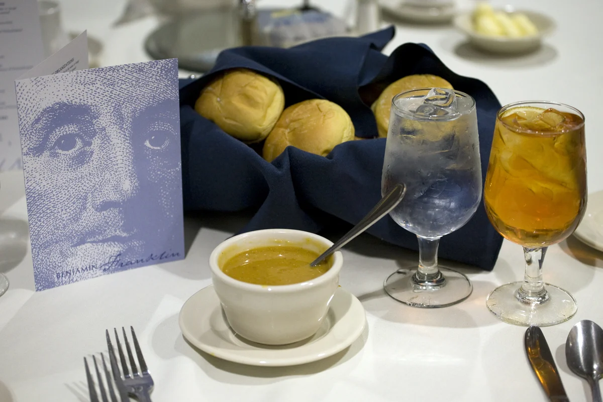Luncheon table
