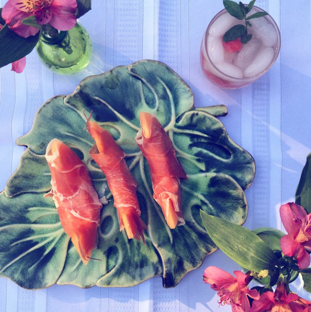 Beauty in refinement. Proscuitto e melone.