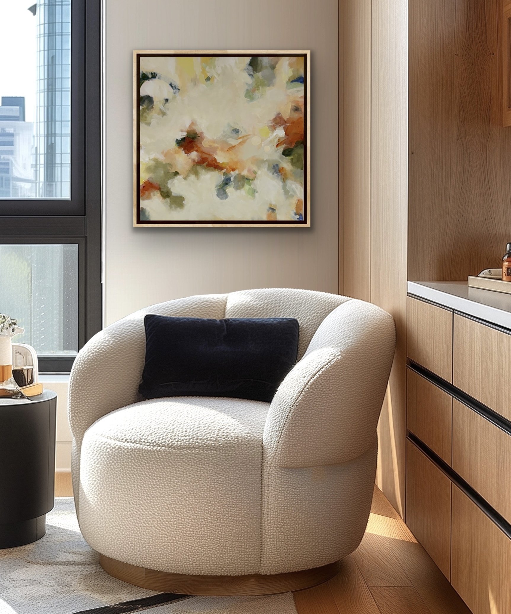 Colored Memories.Santa Fe with cream club chair.July 2026.jpg