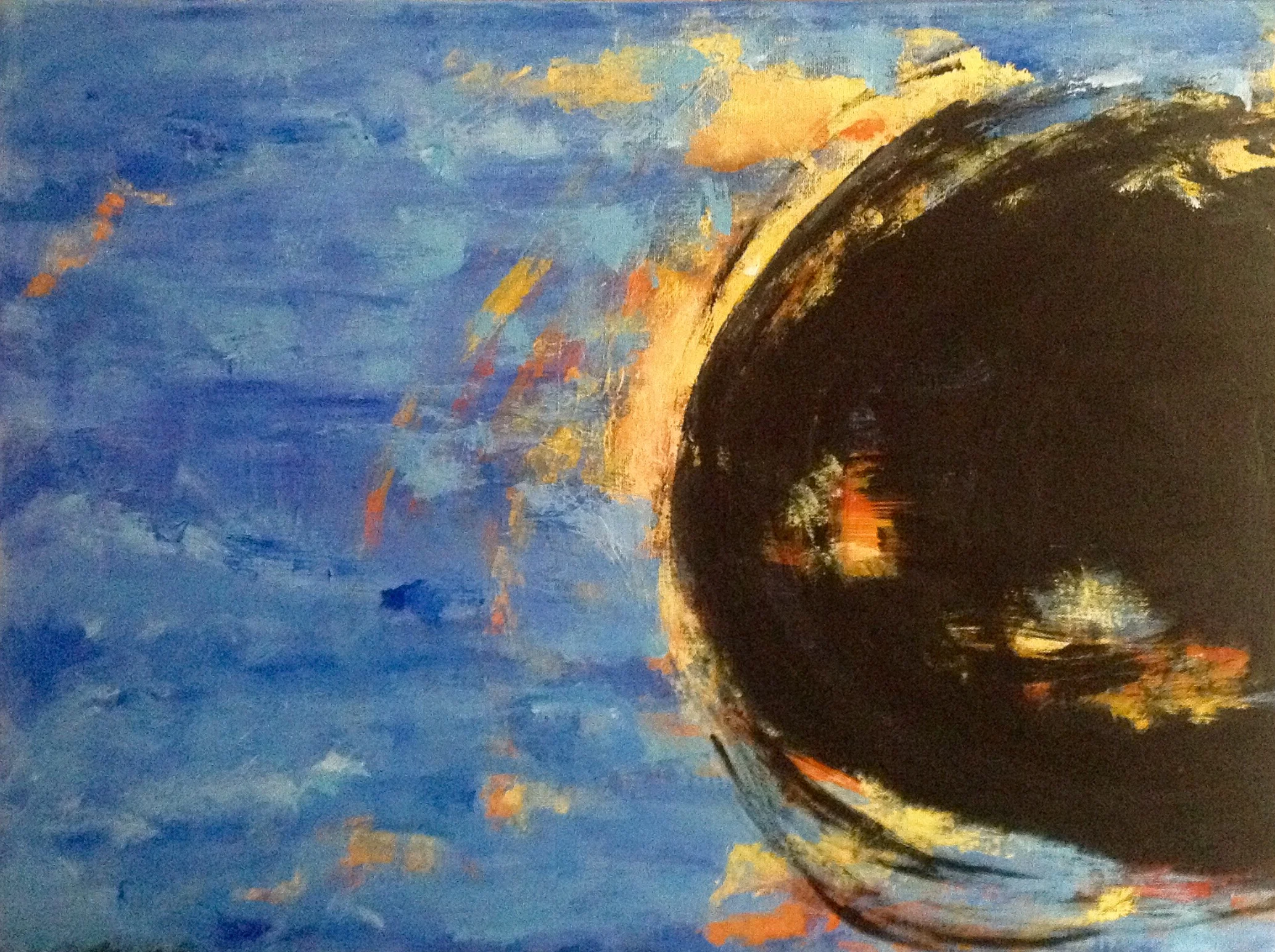 left side of black moon