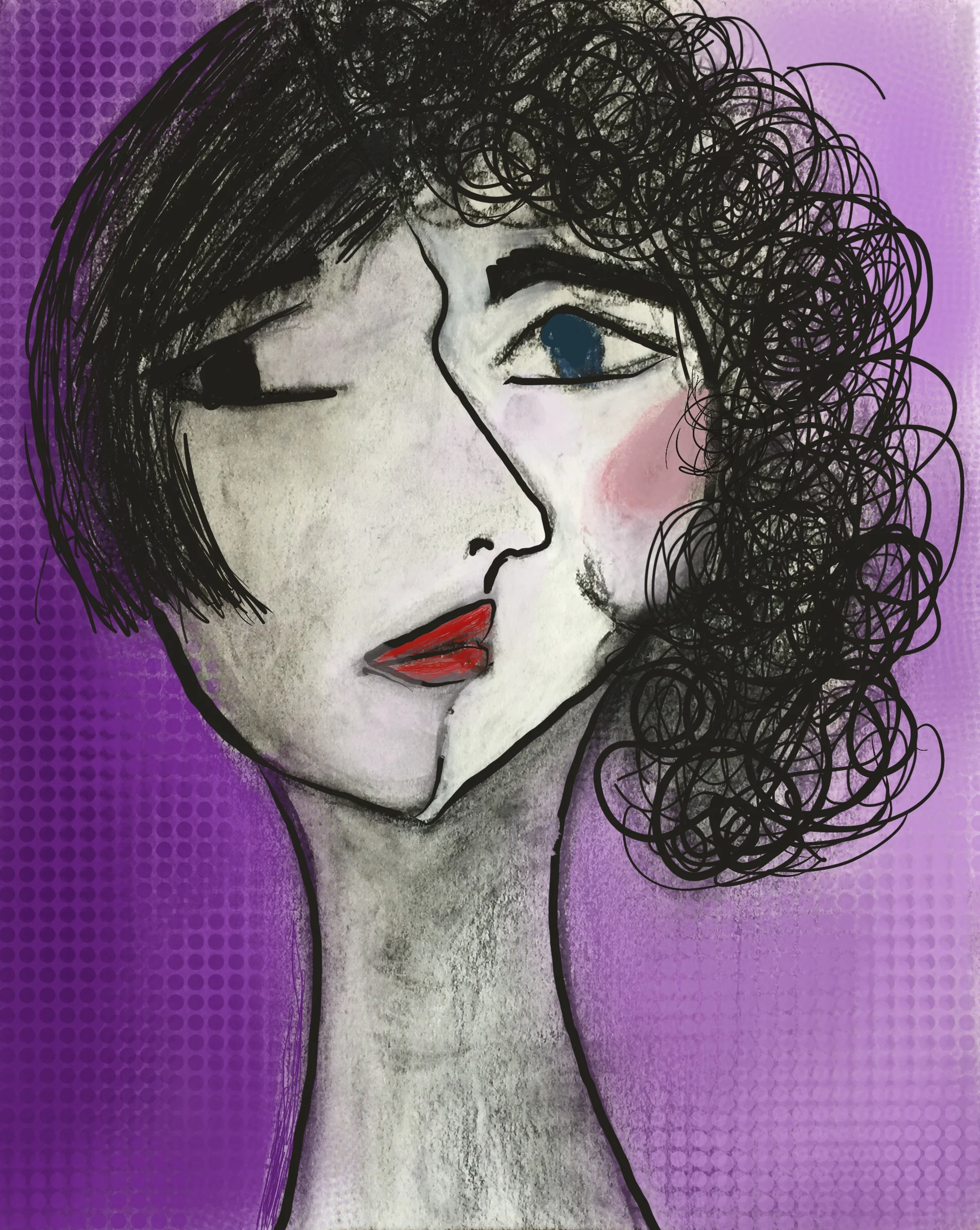Two faces in one
