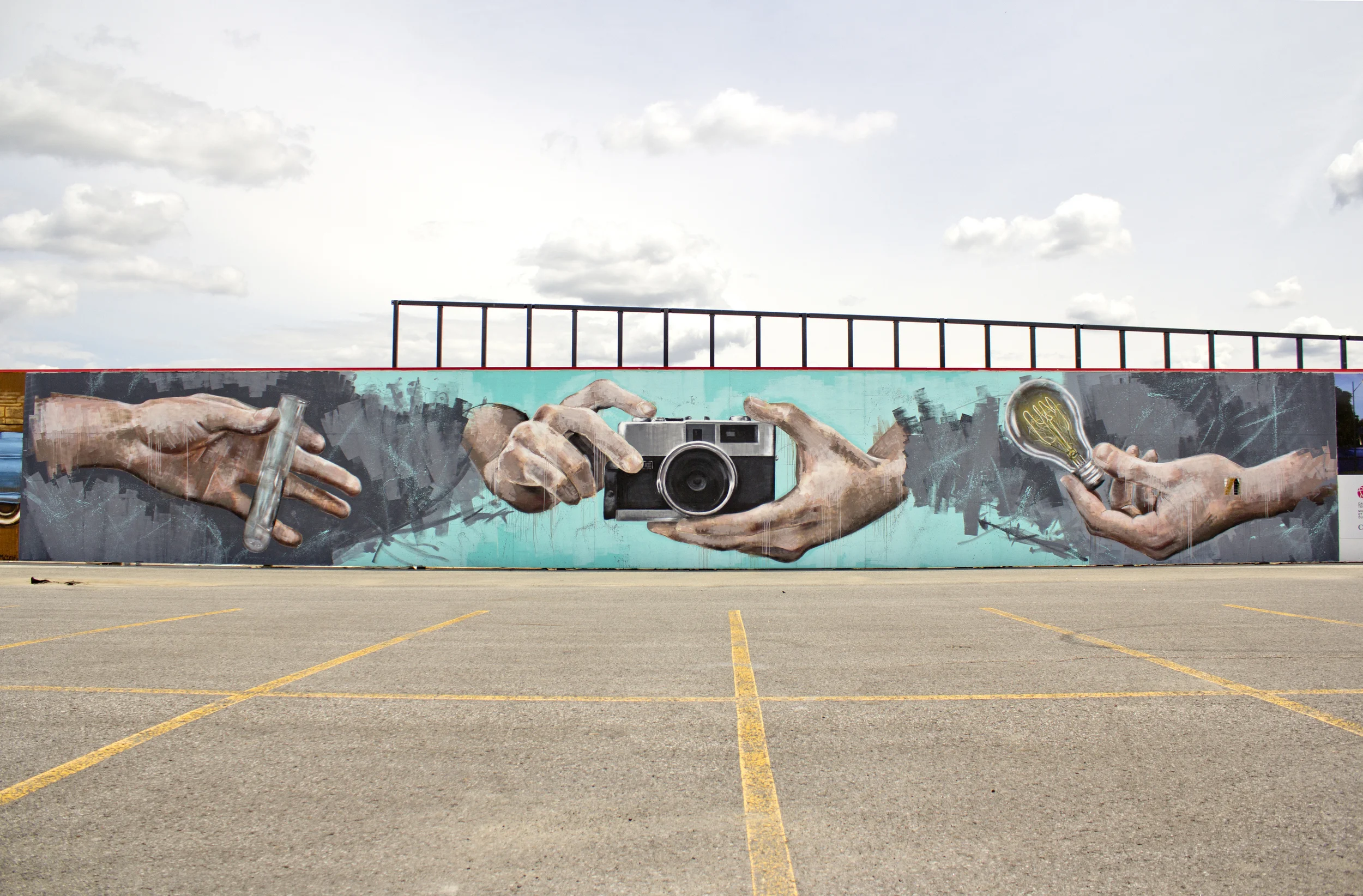 Mural for the Canada Science and Technology Museum