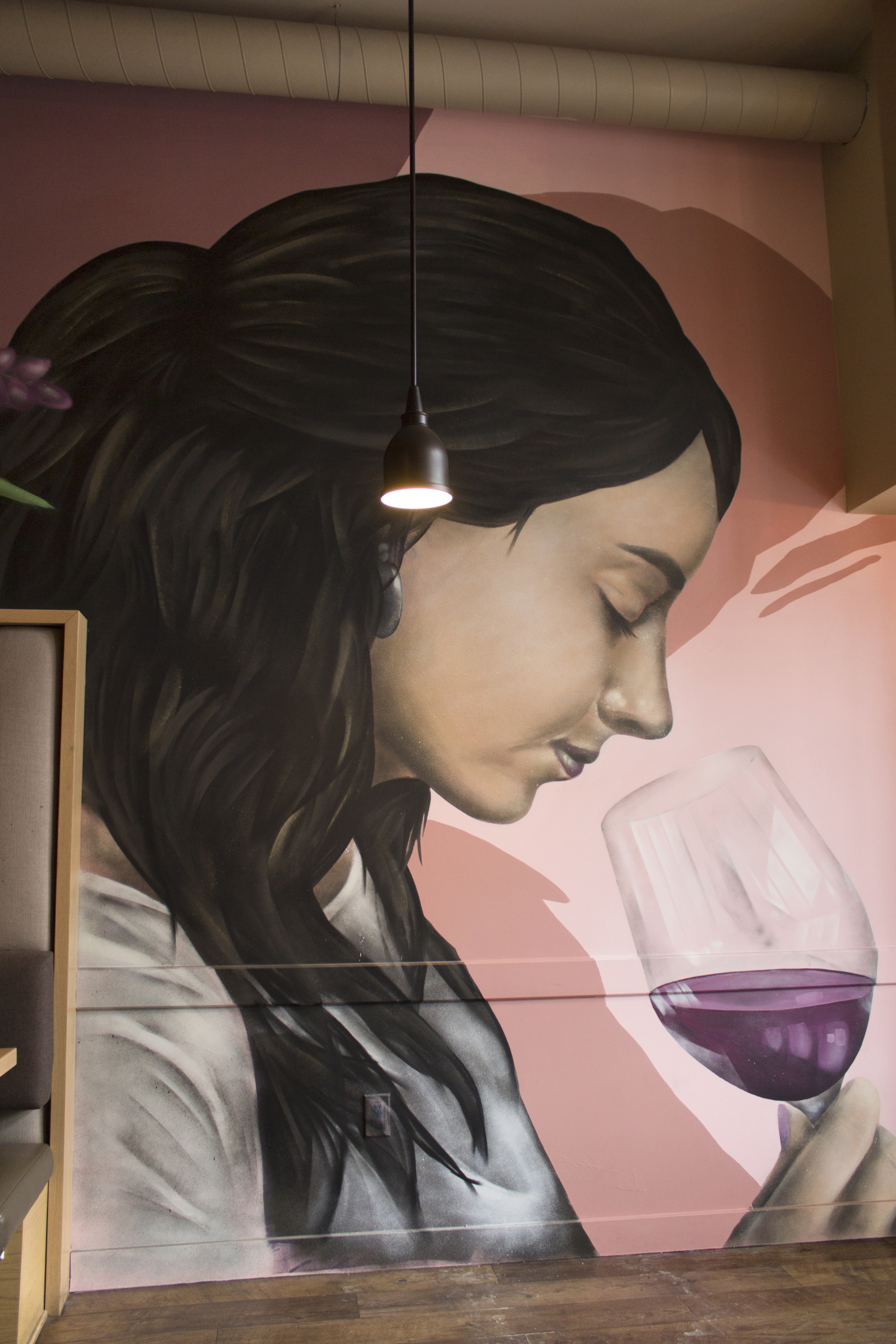 Mural for Nosh Restaurant (detail)