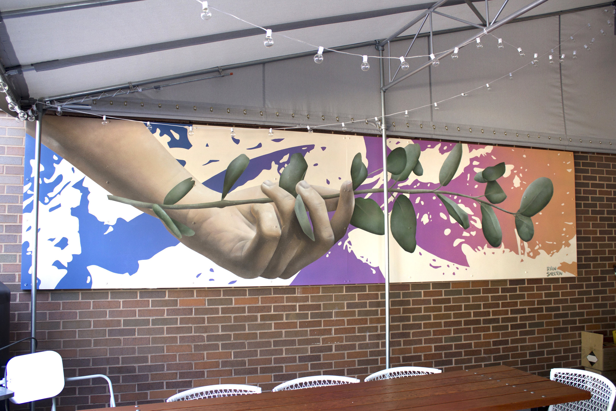 Mural for Marin Urban Beer Garden