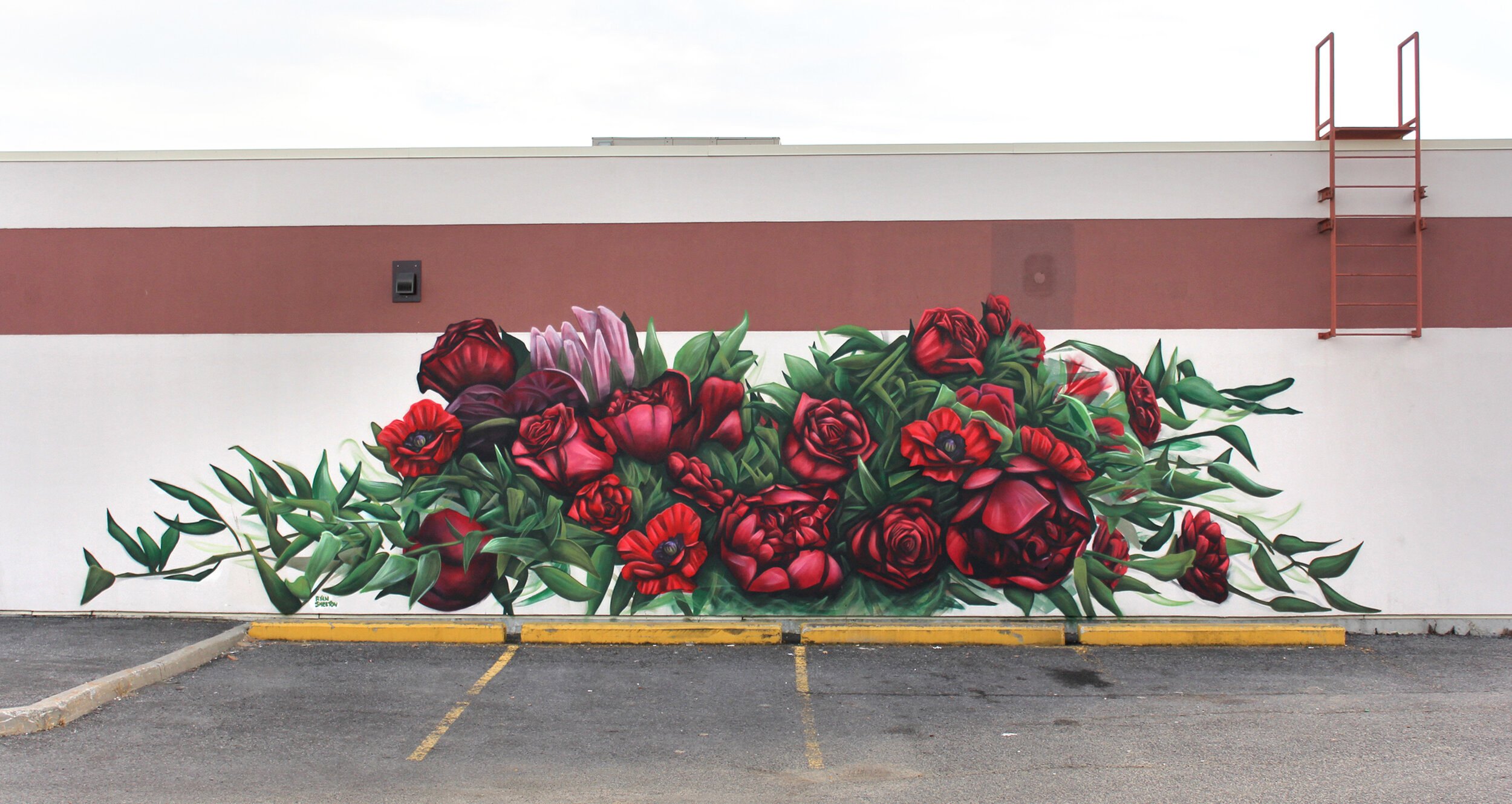 Mural for Nectar Flowers