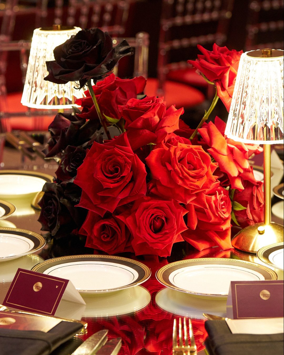 For the love of Opera.⁠
⁠
The evening opened with a sweep of red from top to bottom, welcoming guests with striking, carefully artful moments. Dinner took place on the stage itself, curtains drawn back as guests enjoyed the music and the view. A nigh