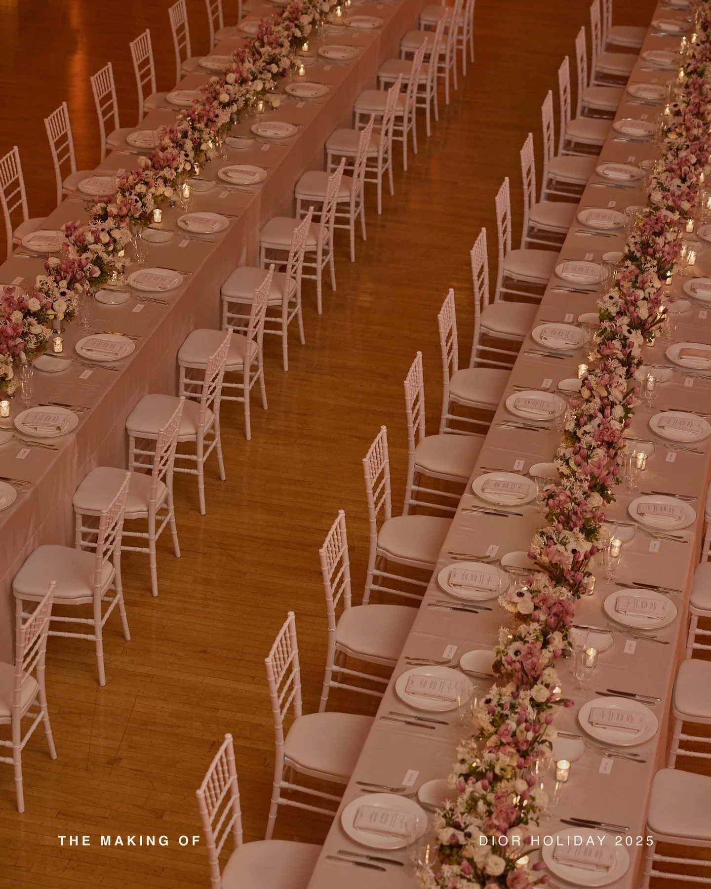 The making of an exclusive, grand evening for @diorbeauty. ⁠
⁠
From rendering to reality, the St. Lawrence Hall was transformed into a &ldquo;Circus of Dreams.&rdquo; The space came alive through soft blush draping, latte white carpeting, juxtaposed 