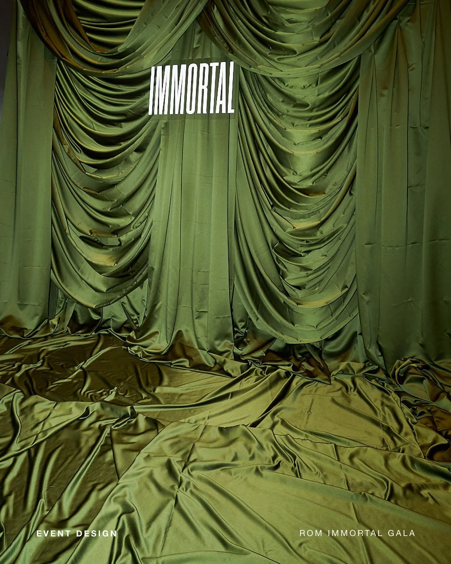 An event that was built entirely upon the creativity, artistry, and grandeur of The Art of Fashion.

The making of and exceptional, immersive evening for the @romtoronto. The space was transformed through artful, voluminous draping, setting the stage