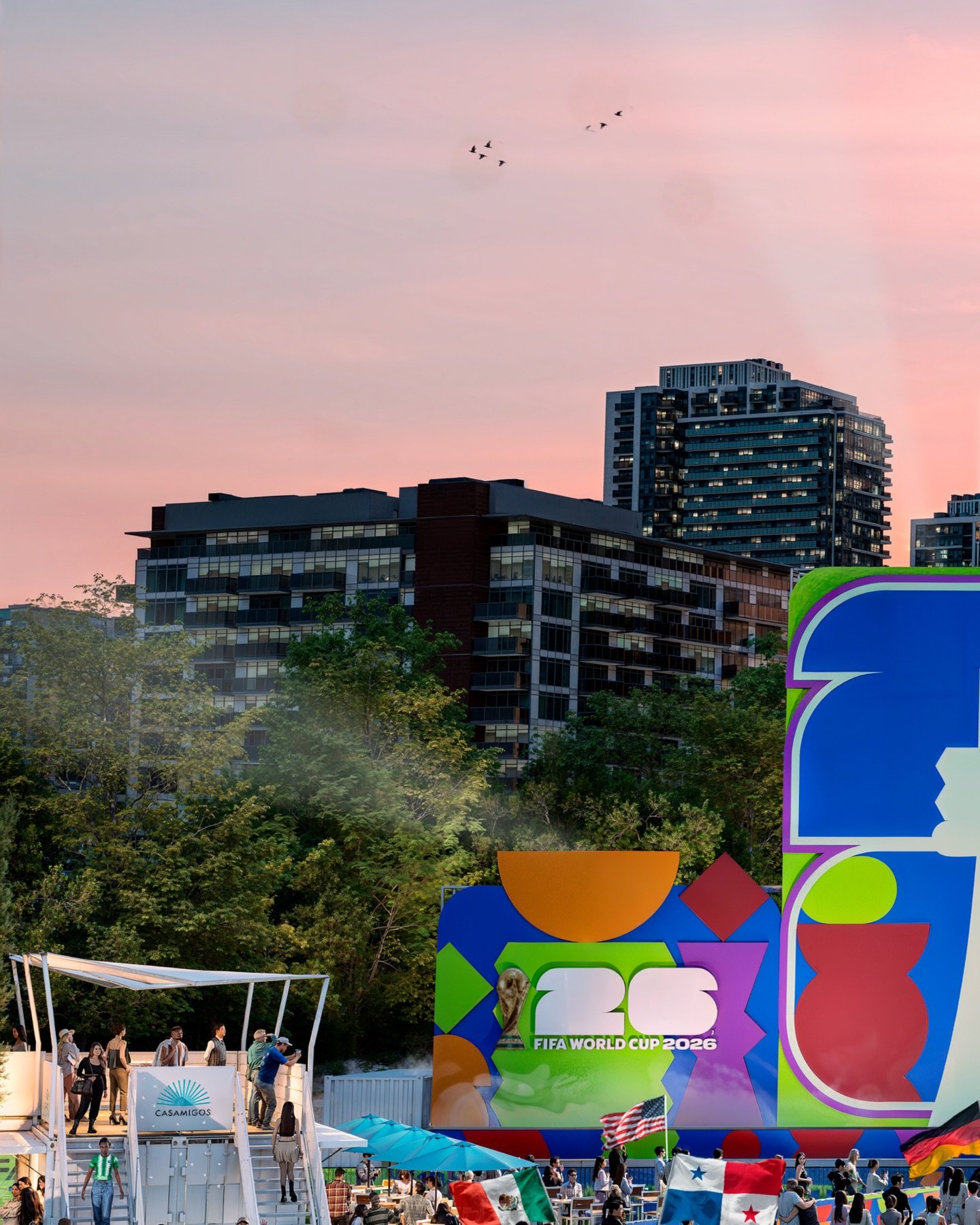 Proud to be an integral part of bringing the most anticipated event of the year, FIFA Fan Festival&trade; Toronto, to life.

@thefifthgroup @candice_alison @one.twenty.eight @loftent @paquinartists
