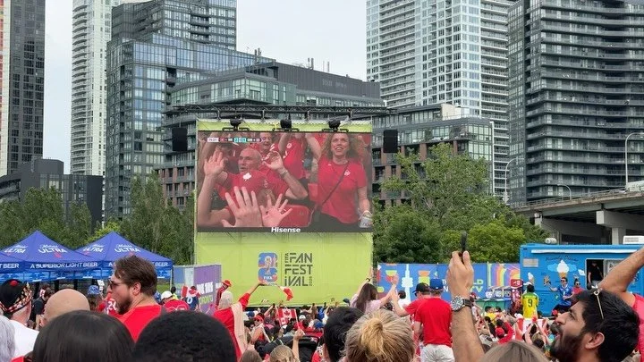 Yesterday&rsquo;s energy at FIFA Fan Festival&trade; Toronto was electric ⚡️⚽️

#WeAre26 #FIFAWorldCup

@thefifthgroup @candice_alison @one.twenty.eight 

Content Production &amp; Direction: @valentinigroup